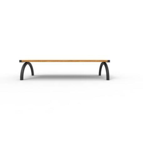 Metal bench without backrest 'IROKO_STF/02-02-03MDL'