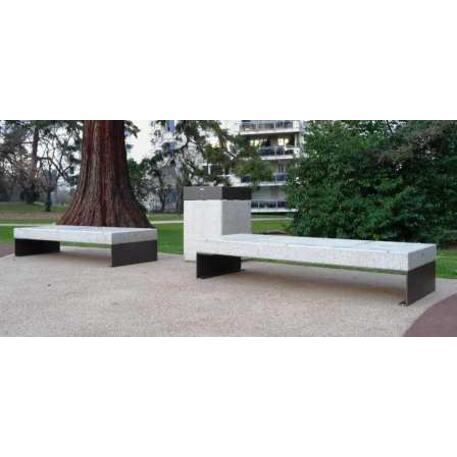 Concrete bench '330x50x45cm / BS-199' (Kopija)