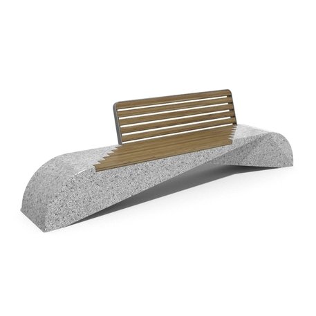 Concrete bench '295x61x84cm / BS-248'