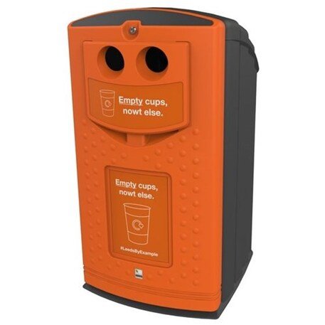 MDPE plastiko šiukšliadėžė rūšiavimui 'Envirobank 240L Recycling Bin'