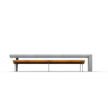 Concrete bench + table 'STF/20-02-46_01/MDL'