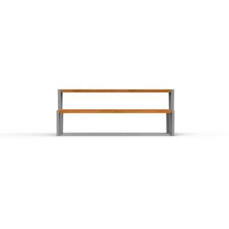 Metal bench + table 'Picnic_IROKO_STF/20-02-22/MDL'