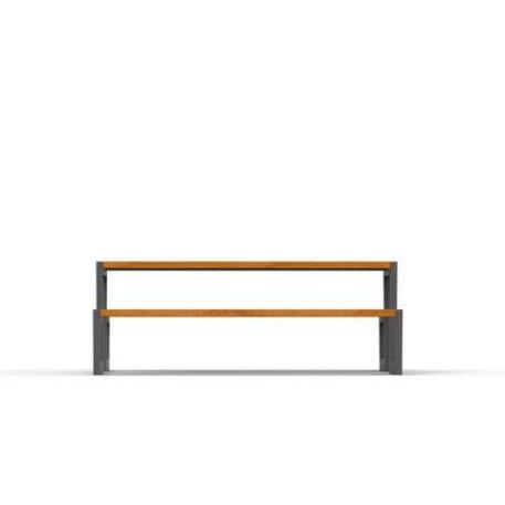 Metal bench + table 'Picnic_IROKO_STF/18-02-03/MDL'