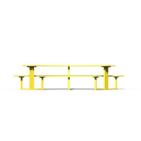 Metal bench + table 'Picnic_STF/13-04-79_02/MDL'