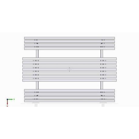 Metal bench + table 'Picnic_STF/13-04-79/MDL'