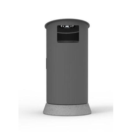 Metal litter bin 'STF/20-07-05/70L'