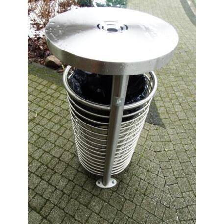 Metal litter bin 'STF/20-07-03/50L'