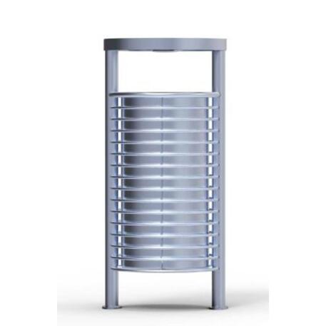 Metal litter bin 'STF/20-07-03/50L'