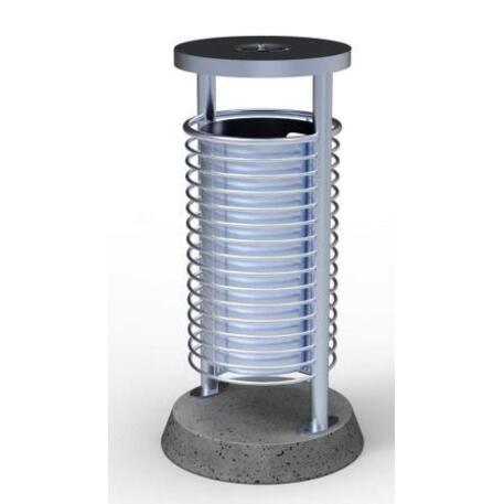 Metal litter bin 'STF/20-07-03/50L'