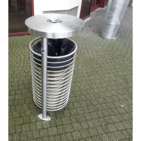 Metal litter bin 'STF/20-07-03/50L'