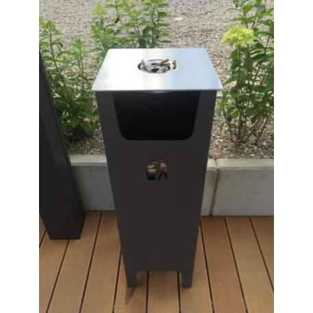 Metal litter bin 'STF/19-07-28_02/45L'