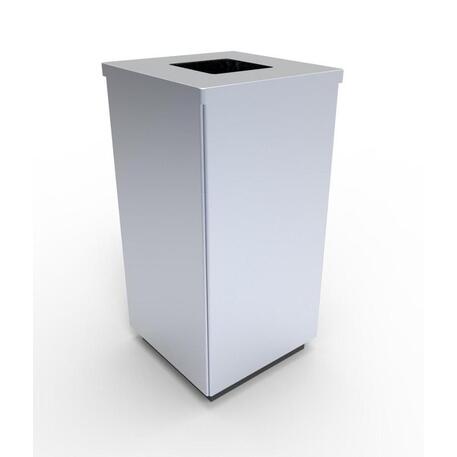 Metal litter bin 'STF/19-07-20/70L'