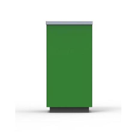 Metal litter bin 'STF/19-07-20/70L'