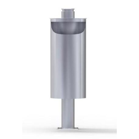 Metal litter bin 'STF/19-07-17/70L'