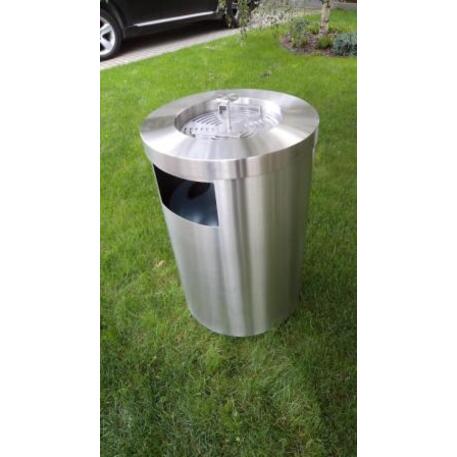 Metal litter bin 'STF/19-07-16/70L'