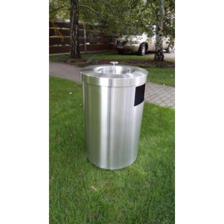 Metal litter bin 'STF/19-07-16/70L'