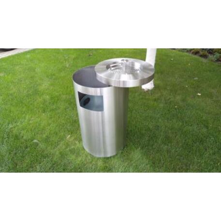 Metal litter bin 'STF/19-07-16/70L'