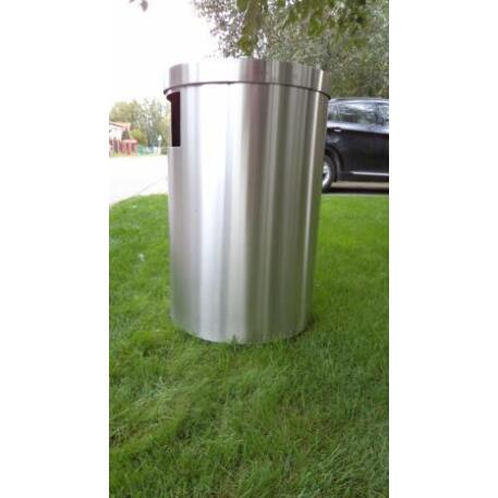 Metal litter bin 'STF/19-07-16/70L'