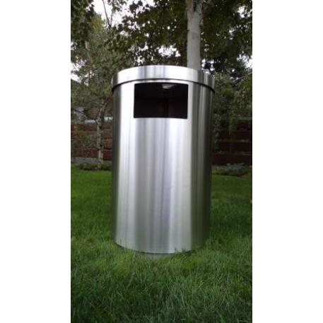 Metal litter bin 'STF/19-07-16/70L'