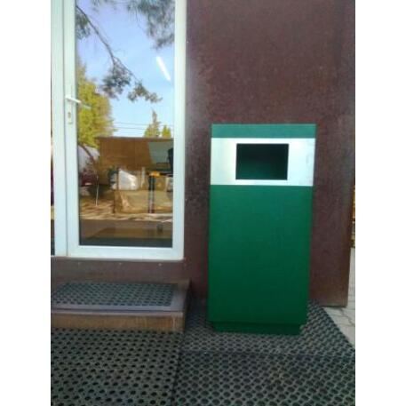 Metal litter bin 'STF/18-07-72/50L'