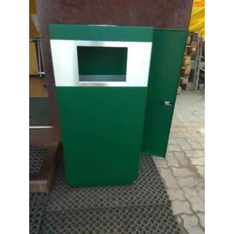 Metal litter bin 'STF/18-07-72/50L'