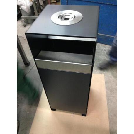 Metal litter bin 'STF/18-07-71/50L'