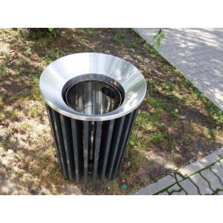 Metal litter bin 'STF/18-07-69/30L'