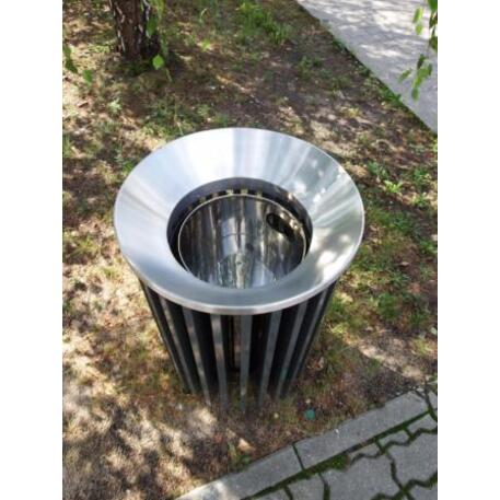 Metal litter bin 'STF/18-07-69/30L'