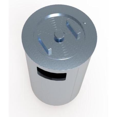 Metal litter bin 'STF/18-07-49/50L'