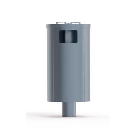 Metal litter bin 'STF/18-07-49/50L'