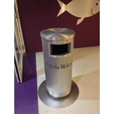 Metal litter bin 'STF/18-07-48/50L'