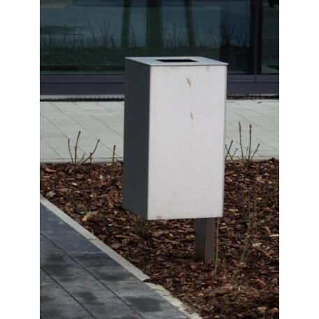 Metal litter bin 'STF/18-07-37/40L'