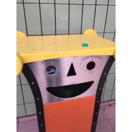 Metal litter bin 'STF/18-07-36/60L'