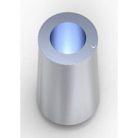 Metal litter bin 'STF/18-07-32/50L'