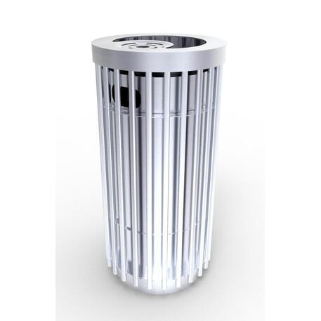 Metal litter bin 'STF/18-07-31/30L'