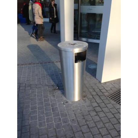 Metal litter bin 'STF/18-07-27/40L'