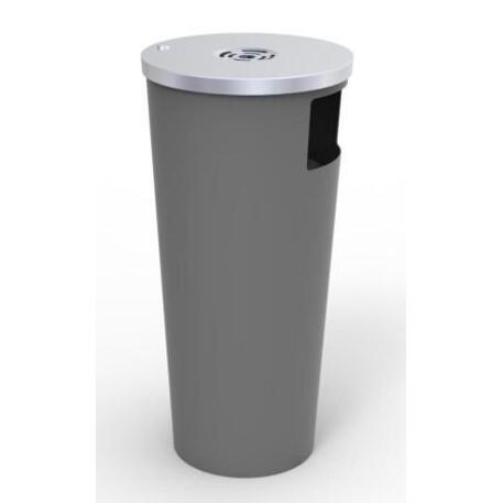 Metal litter bin 'STF/18-07-27/40L'