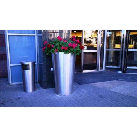 Metal litter bin 'STF/18-07-27/40L'