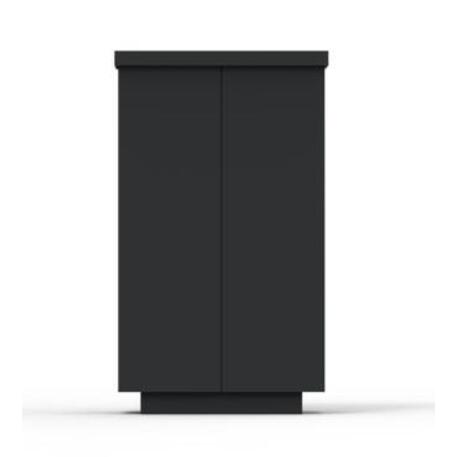 Metal litter bin 'STF/18-07-19/45L'