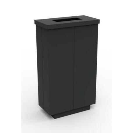 Metal litter bin 'STF/18-07-19/45L'