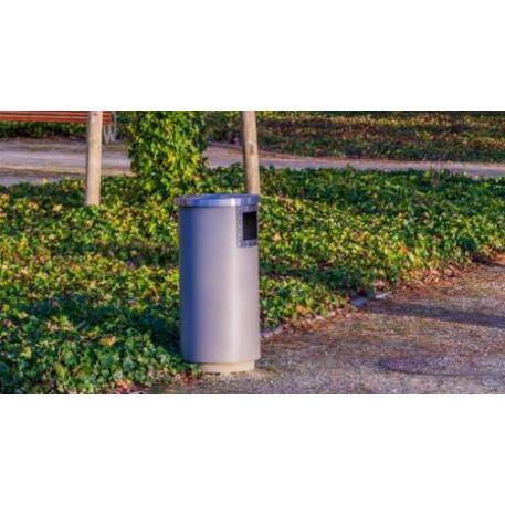 Metal litter bin 'STF/18-07-10/70L'