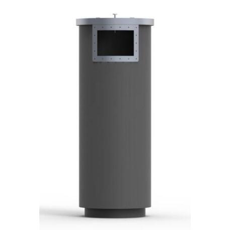 Metal litter bin 'STF/18-07-09/55L'