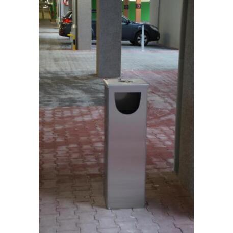 Metal litter bin 'STF/18-07-01/30L'