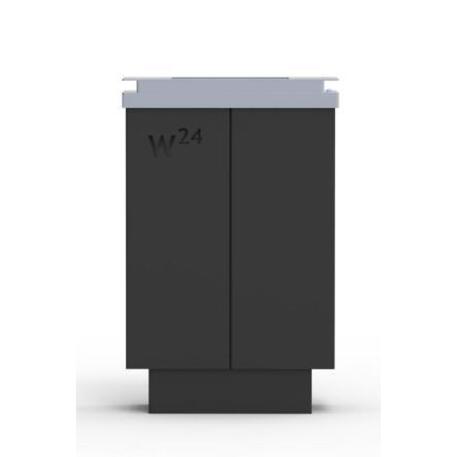 Metal litter bin 'STF/13-07-97/45L'