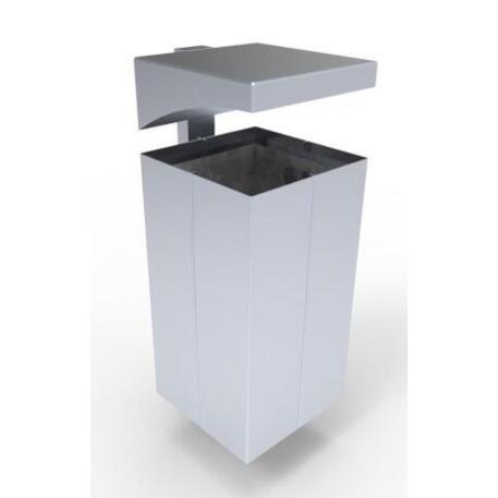 Metal litter bin 'STF/13-07-92/40L'