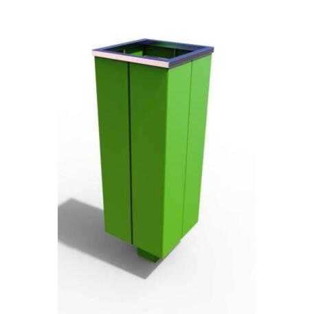 Metal litter bin 'STF/13-07-86_02/40L'