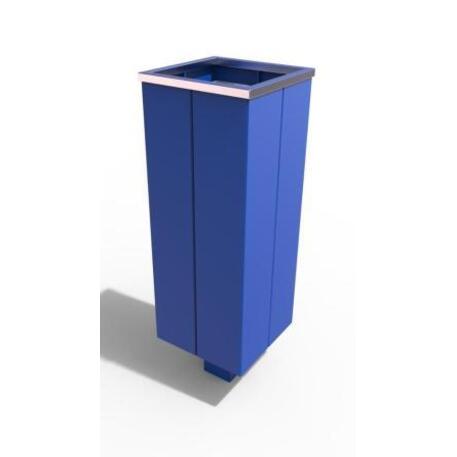 Metal litter bin 'STF/13-07-86_02/40L'