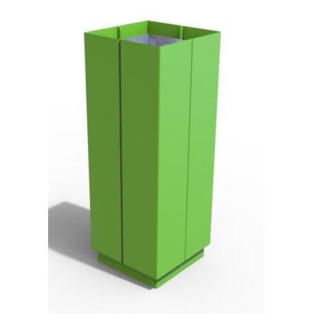 Metal litter bin 'STF/13-07-86/50L'