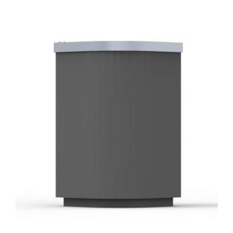 Metal litter bin 'STF/13-07-81/100L'