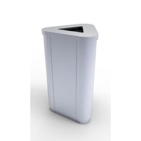 Metal litter bin 'STF/13-07-75/70L'